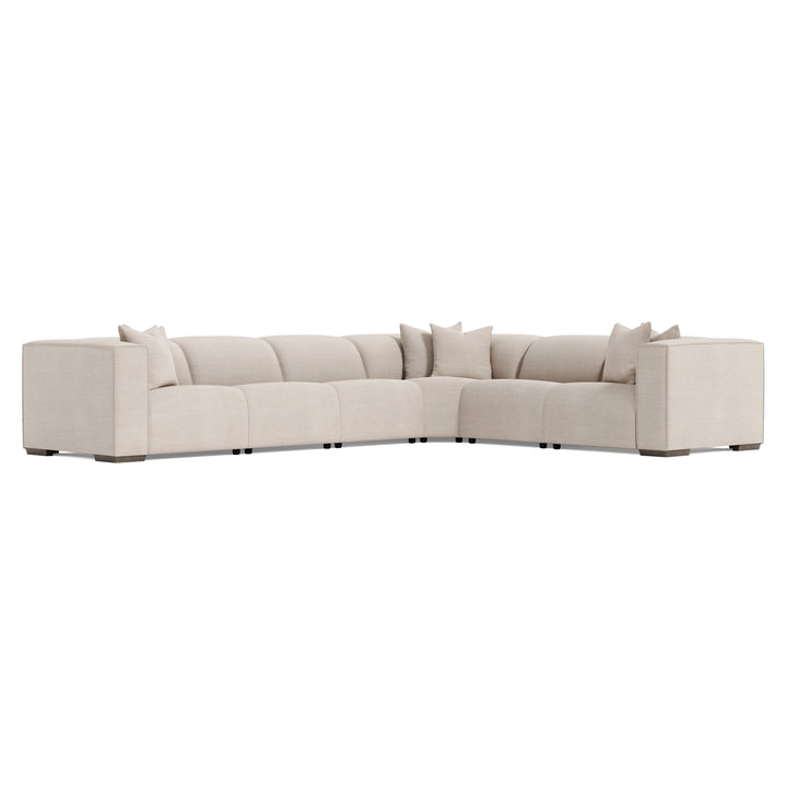 6 Piece Right-Facing Bliss Fabric Power Motion Sectional Recliner