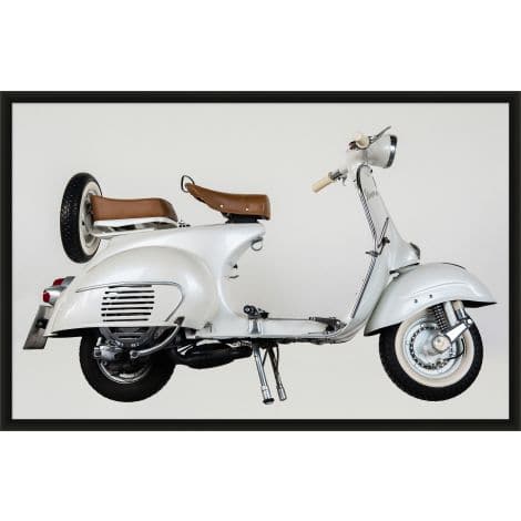 Silver Scooter