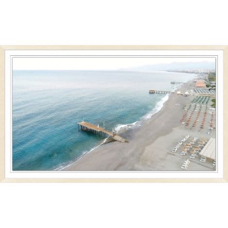Teal Sea Pier-Wendover-WEND-WPH1840-Wall Art-1-France and Son