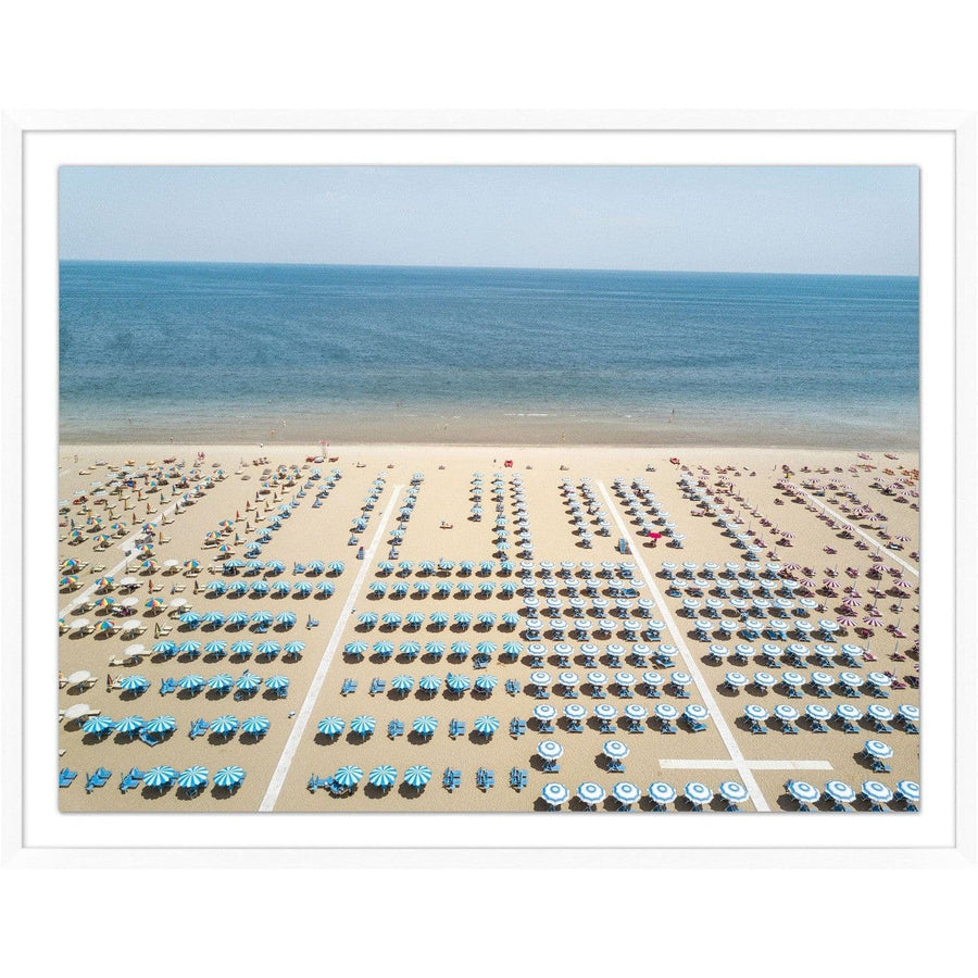 Above the Beach Umbrellas 2-Wendover-WEND-WPH1842-Wall Art-1-France and Son