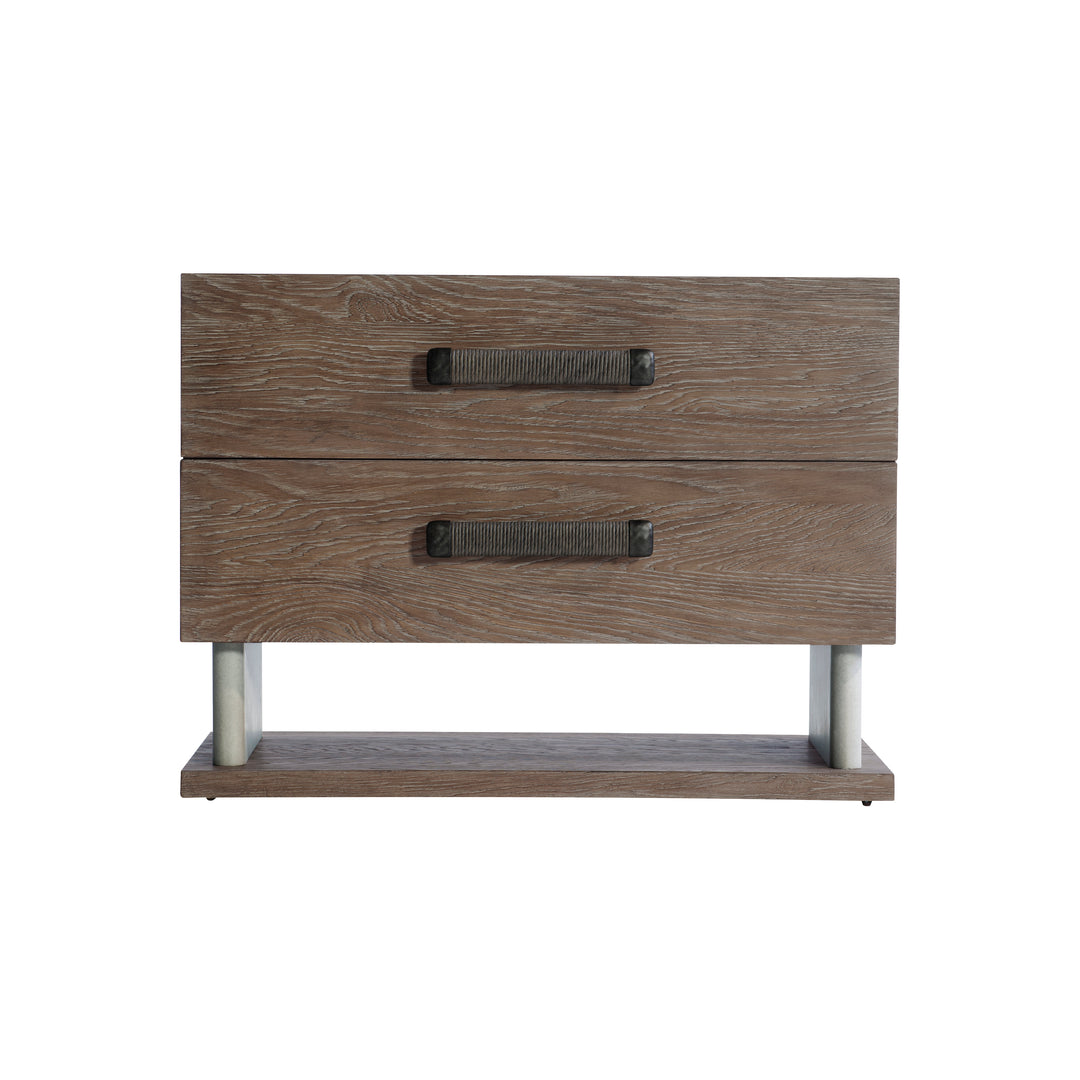 Casa Paros Nightstand with Panel Base