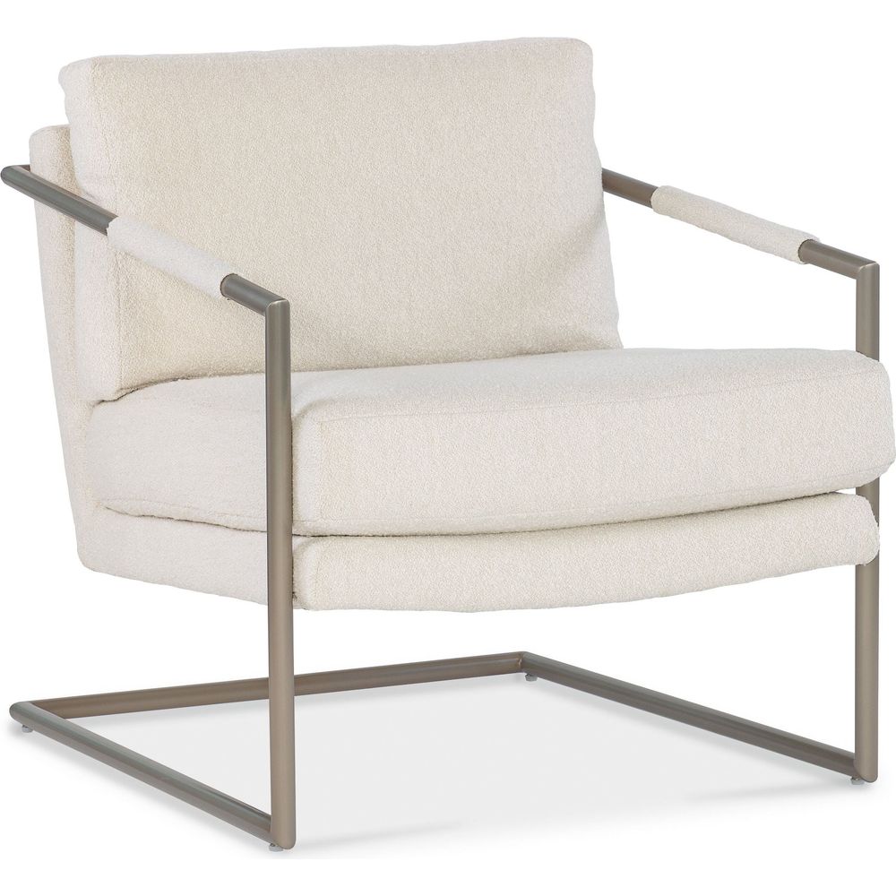 Lounge Chairs Moody Metal Fabric Chair - Beige