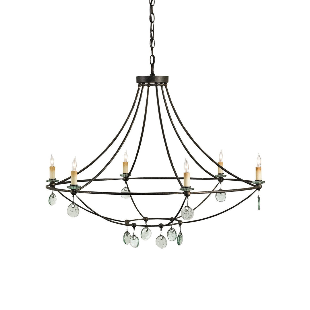 Novella Large Black Chandelier