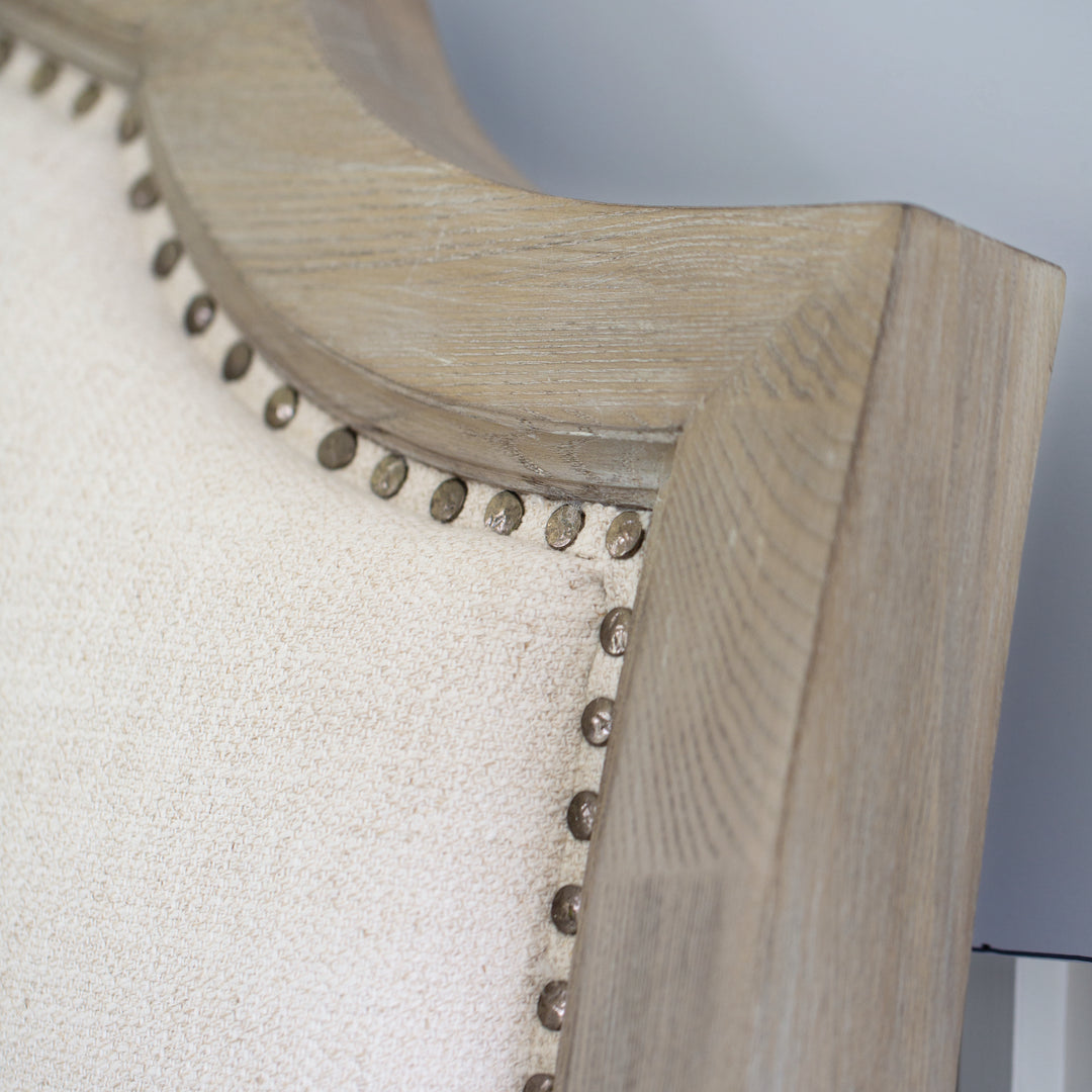 Santa Barbara Upholstered King Panel Bed