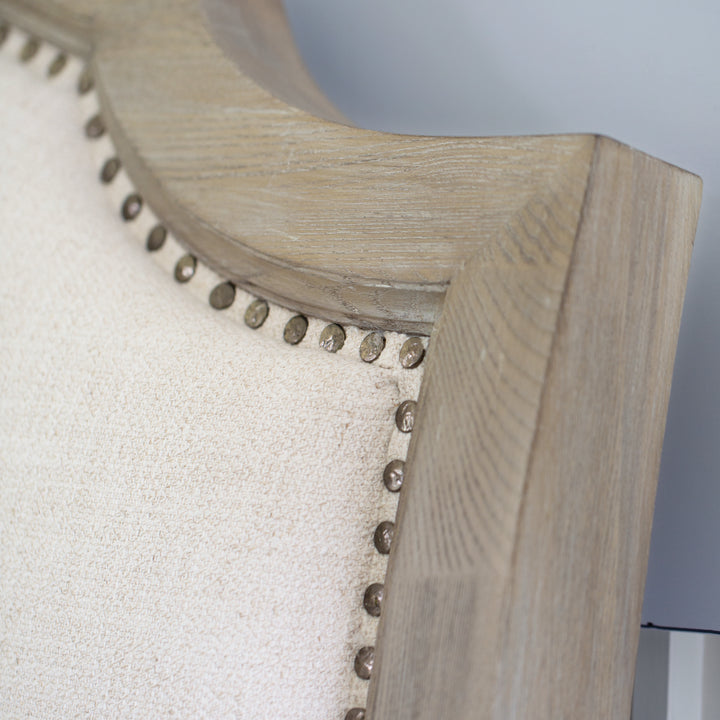 Santa Barbara Upholstered King Panel Bed