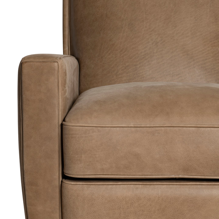 Bastille Leather Recliner, Tan