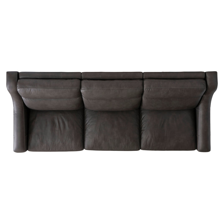 Germain Leather Power Motion Sofa Recliner
