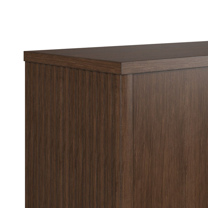 Verge Door Chest — Handcrafted Walnut