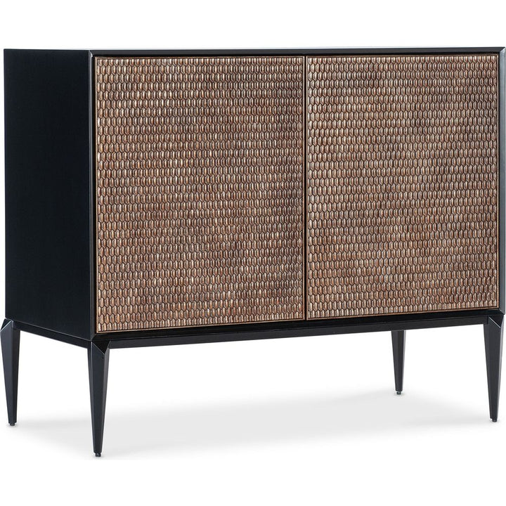 Dressers & Chests Melange Boucle Accent Chest - Blacks