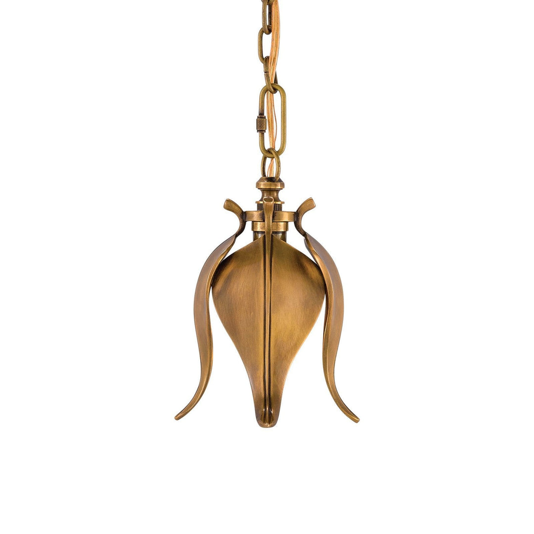 Iota Brass Pendant