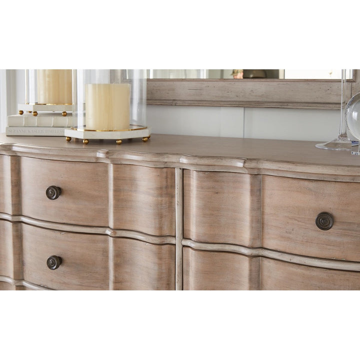 Alcove Master Chest - Brown, White