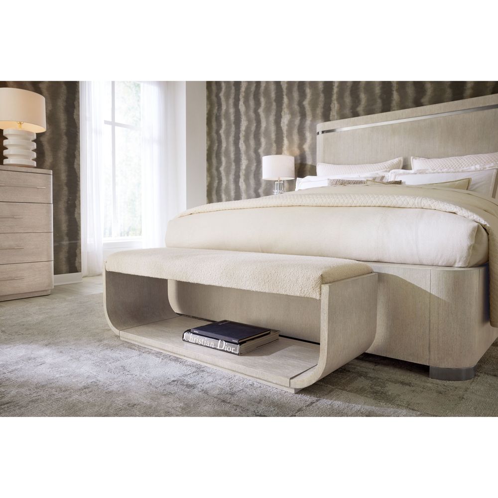 Benches Pulse Bed Bench - Light Wood