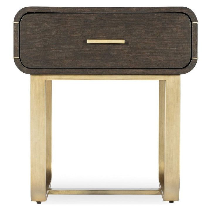 Side Tables Emporium Metropolitan End Table - Dark Wood