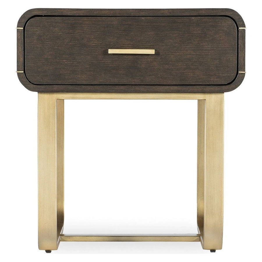 Side Tables Emporium Metropolitan End Table - Dark Wood