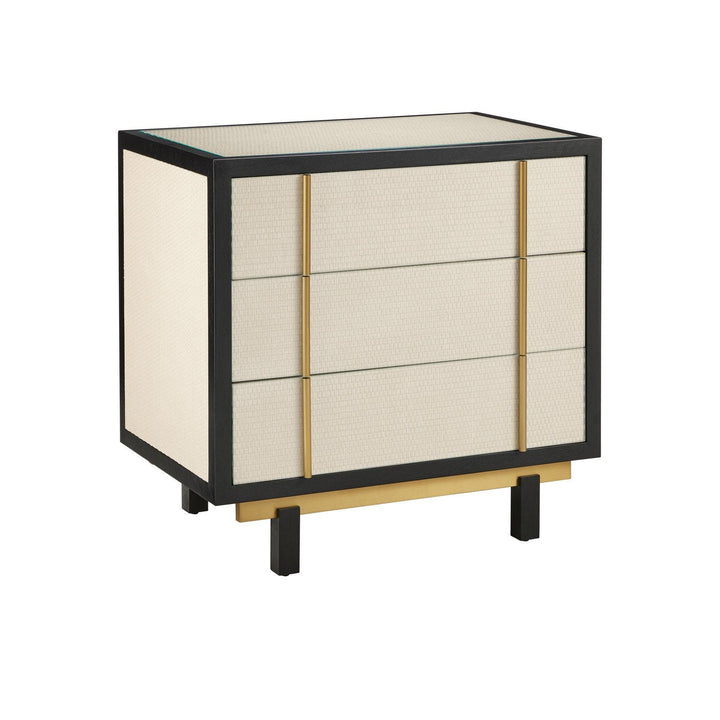 Deanna Raffia Nightstand