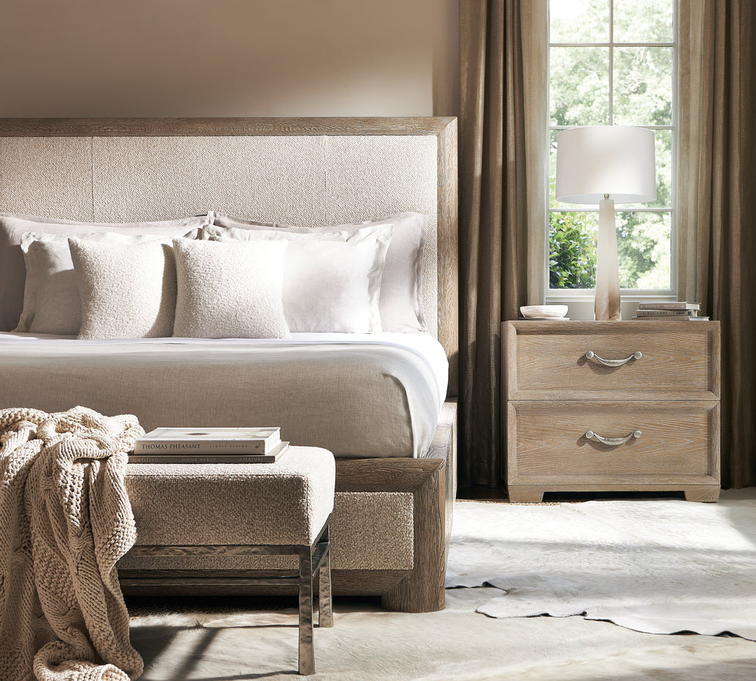 Aventura Upholstered Panel Bed