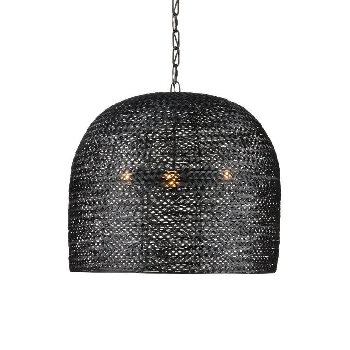 Piero Medium Black Chandelier