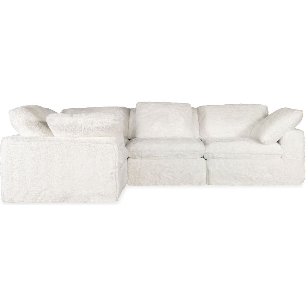 Sectionals Barefoot 4-Seat Sectional - White