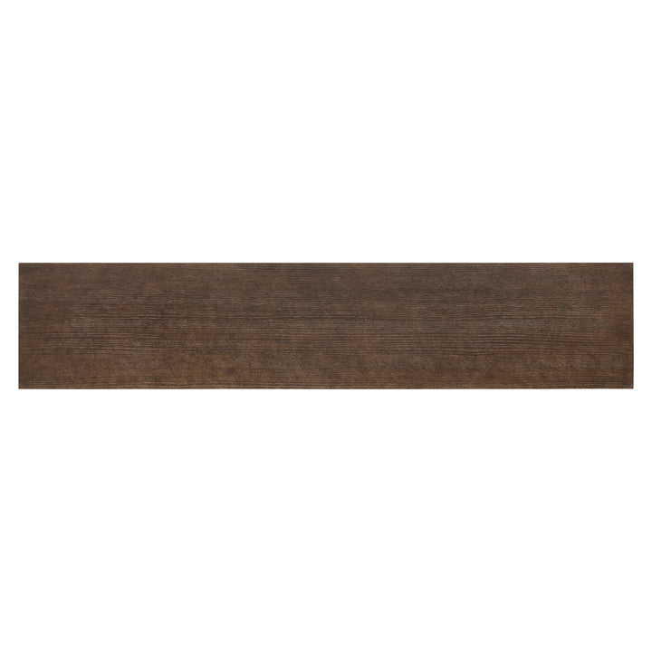 Linea Entertainment Console in Cerused Charcoal Finish