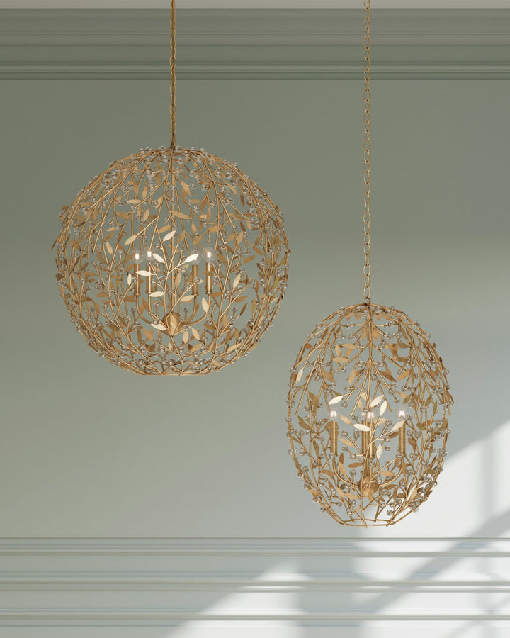 Chandeliers Secret Garden Gold Chandelier