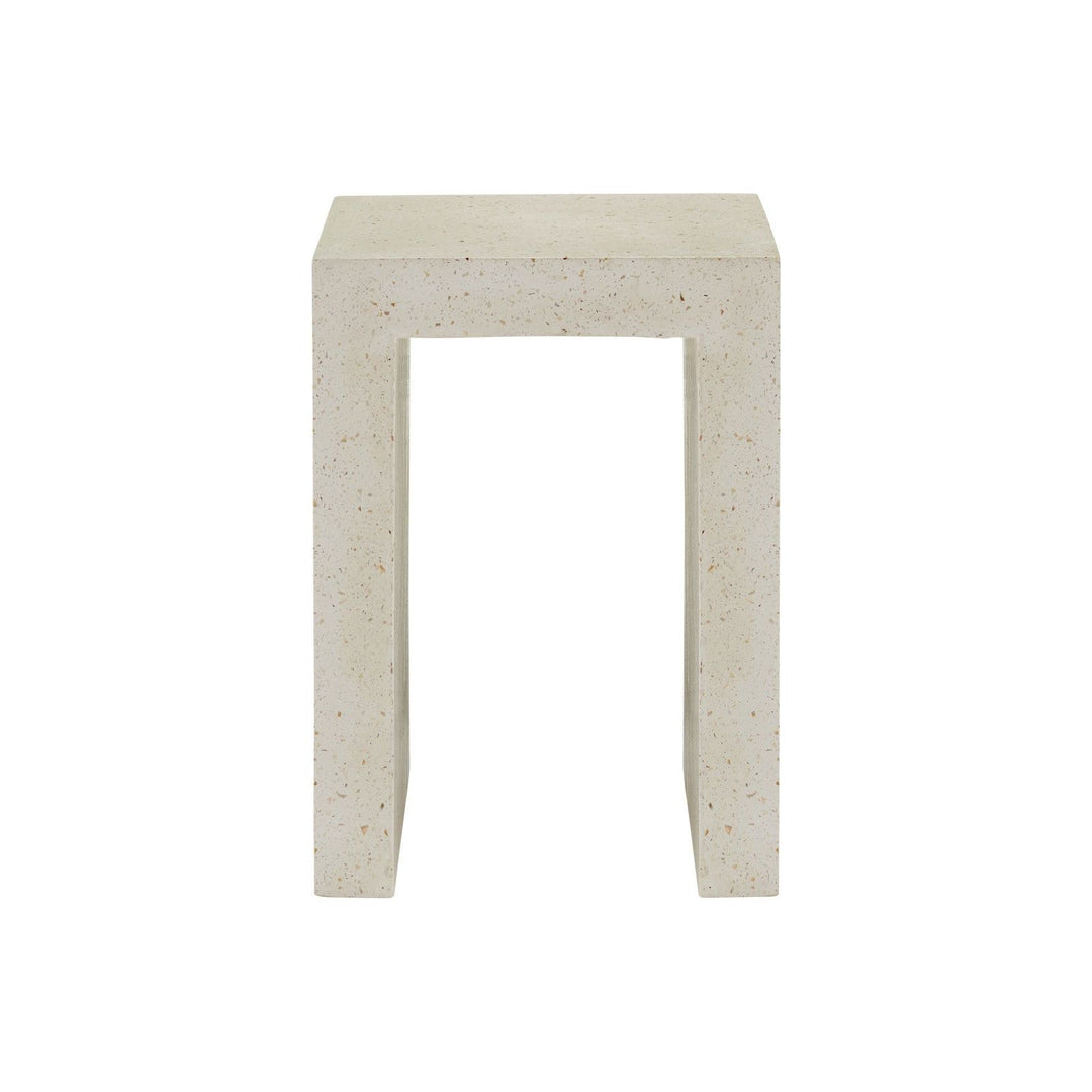 Carson Ivory Terrazzo Accent Table