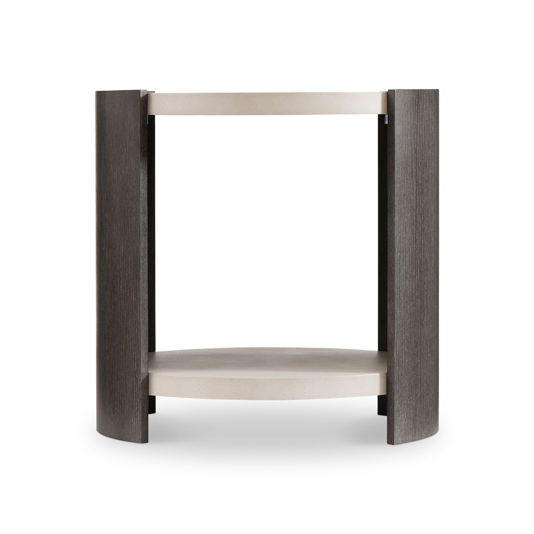 Prado Side Table in Porcini Finish