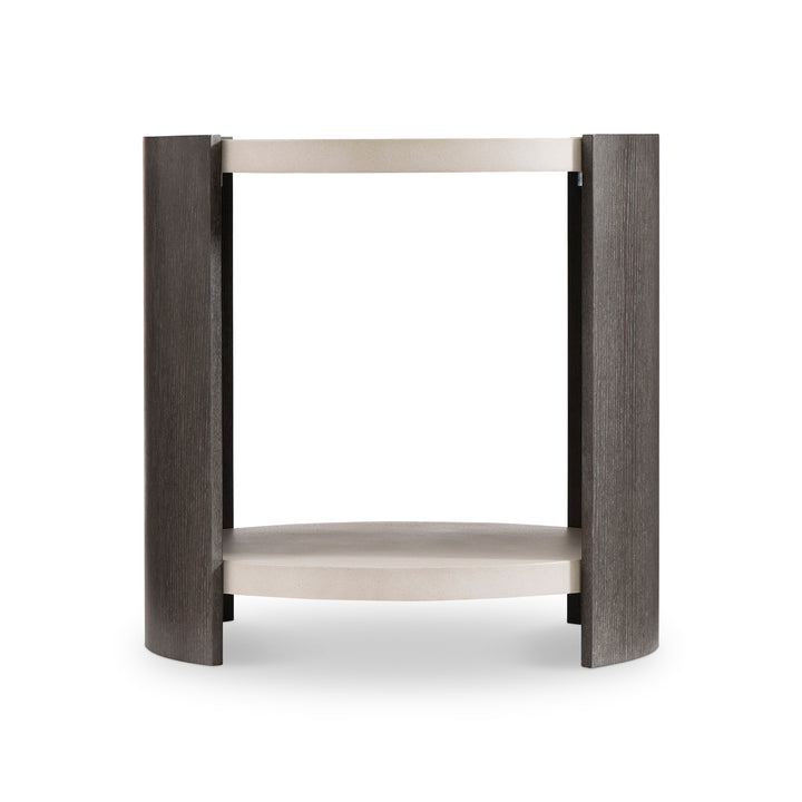 Prado Side Table in Porcini Finish