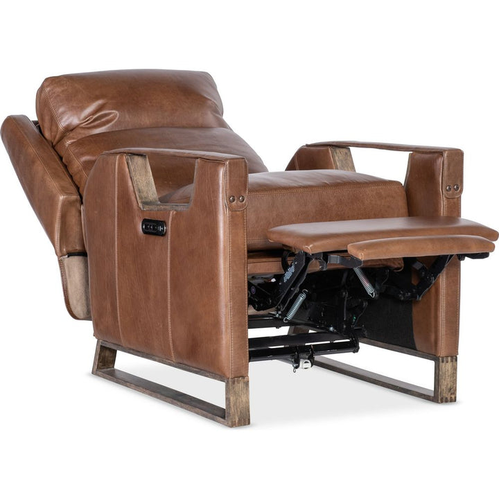 Lounge Chairs: Recliners Relic Power Recliner w/Power Headrest - Brown
