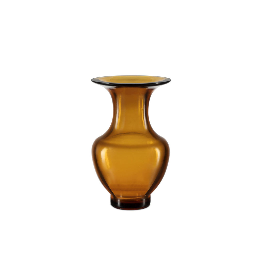 Amber & Gold Peking Vase