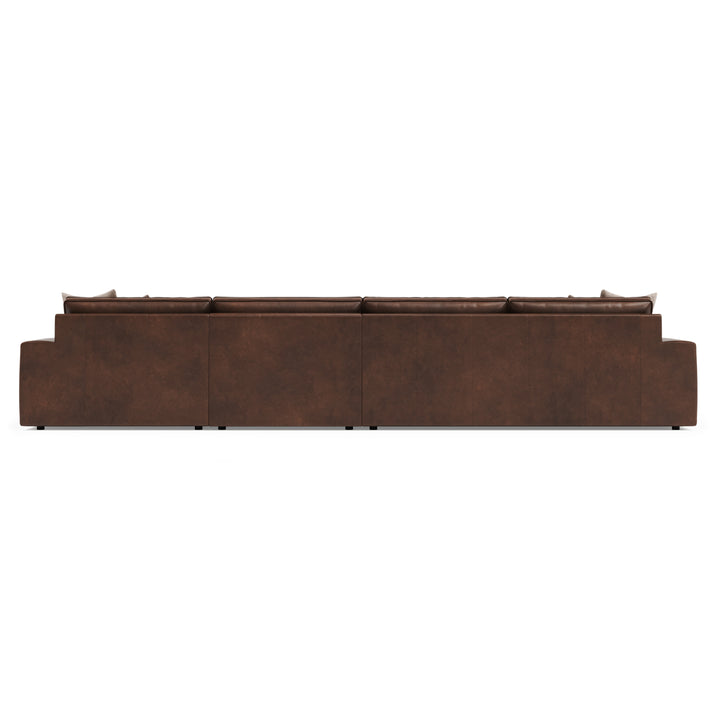 Nest 3-Piece Leather Sectional
