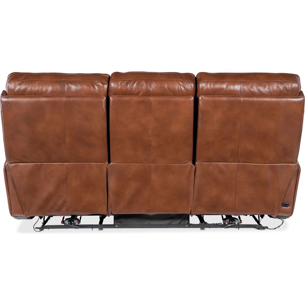 Crosby Zero Gravity Power Sofa with Power Headrest and Lumbar - Brown