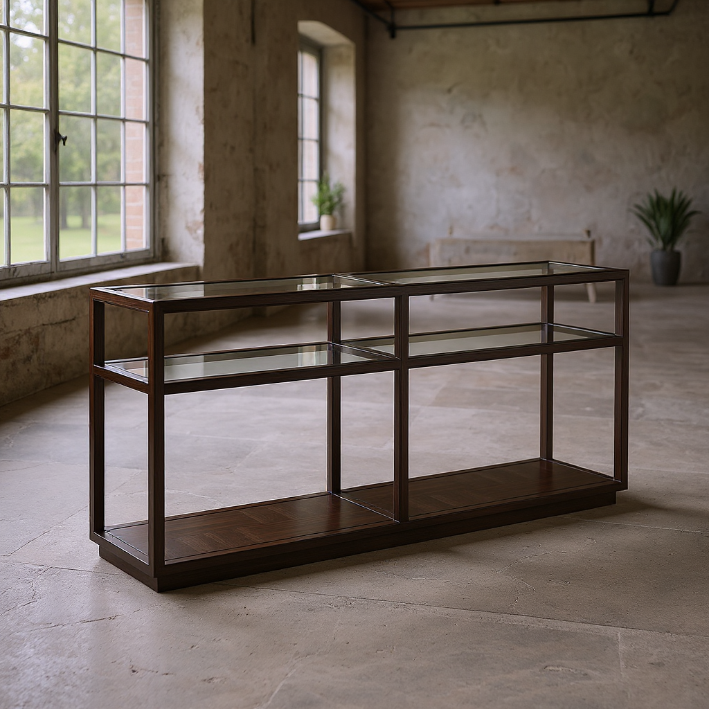 Glaze Console Table Cola