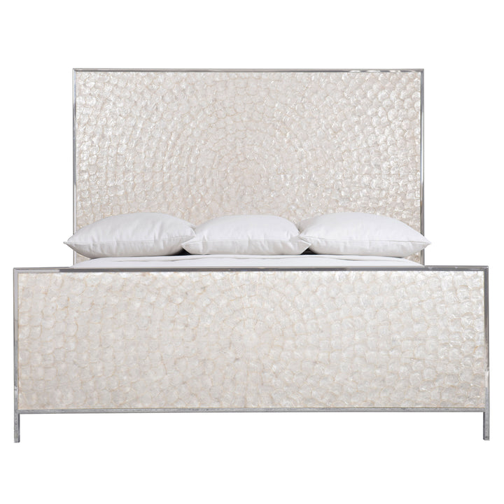 Helios King Capiz Shell Panel Bed