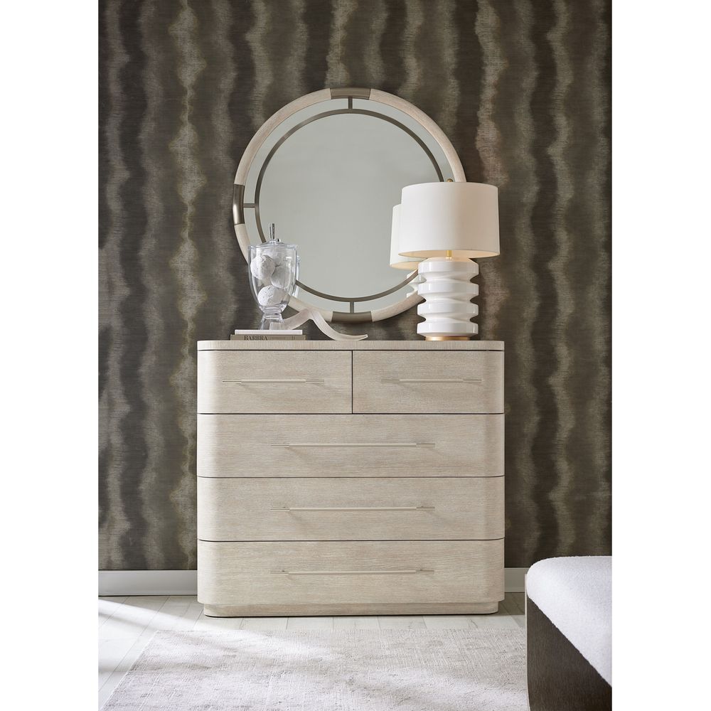 Wall Mirrors Modern Mood Round Mirror - Light Wood