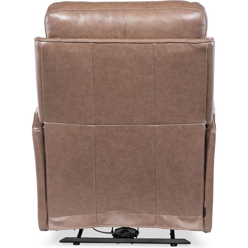 Twain Zero Gravity Power Recliner w/Power Headrest and Lumbar - Brown