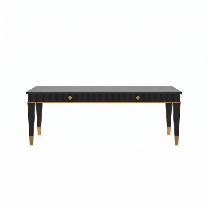 Boulevard Rectangular Cocktail Table — Raven Black