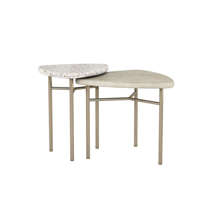 Cotiere 2 Piece Bunching End Tables - Beige