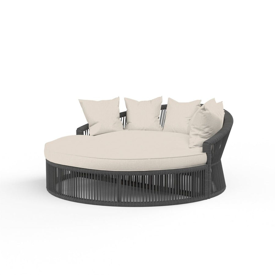 Outdoor Daybeds Milano Daybed in Echo Ash w/ Self Welt