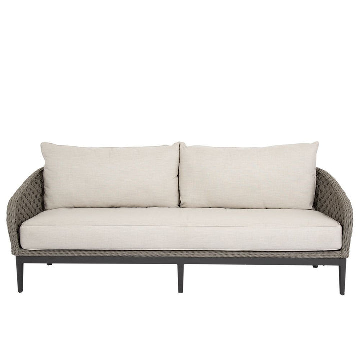 Outdoor Sofas and Sectionals Marbella Sofa in Echo Ash w/ Self Welt