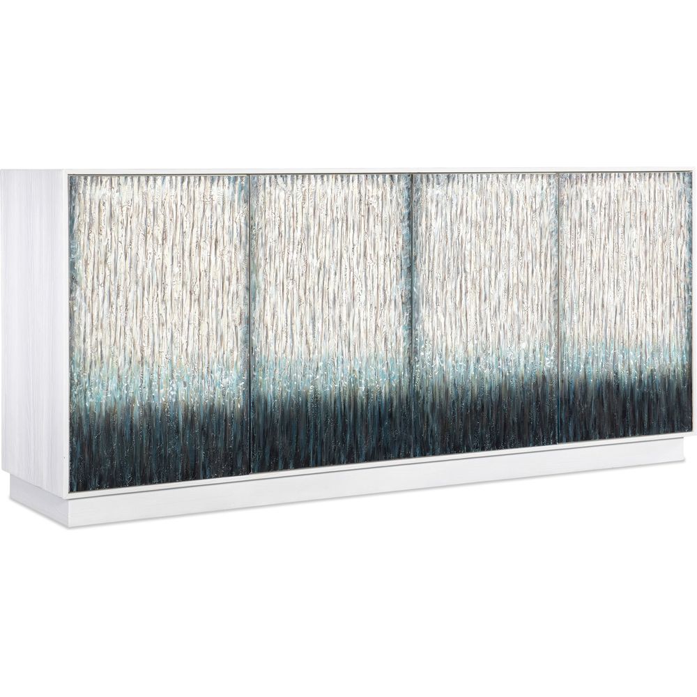 Sideboards & Credenzas Vibrance Mediterranean Entertainment Credenza - Whites/Creams/Beiges
