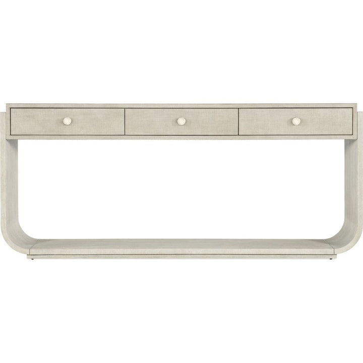 Console Tables Pulse 3-Drawer Console Table - Light Wood