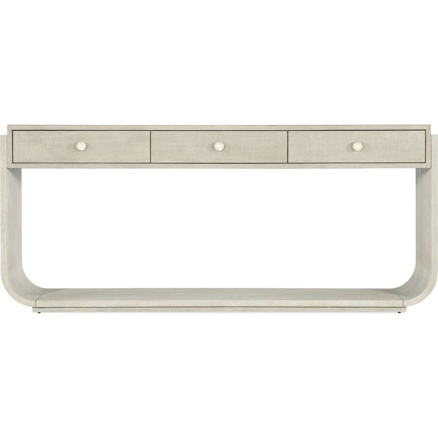 Console Tables Pulse 3-Drawer Console Table - Light Wood