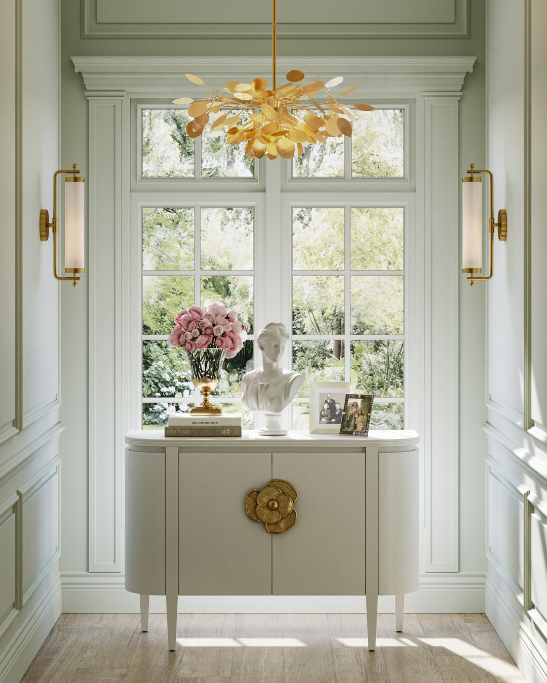 Chandeliers Lunaria Small Gold Chandelier