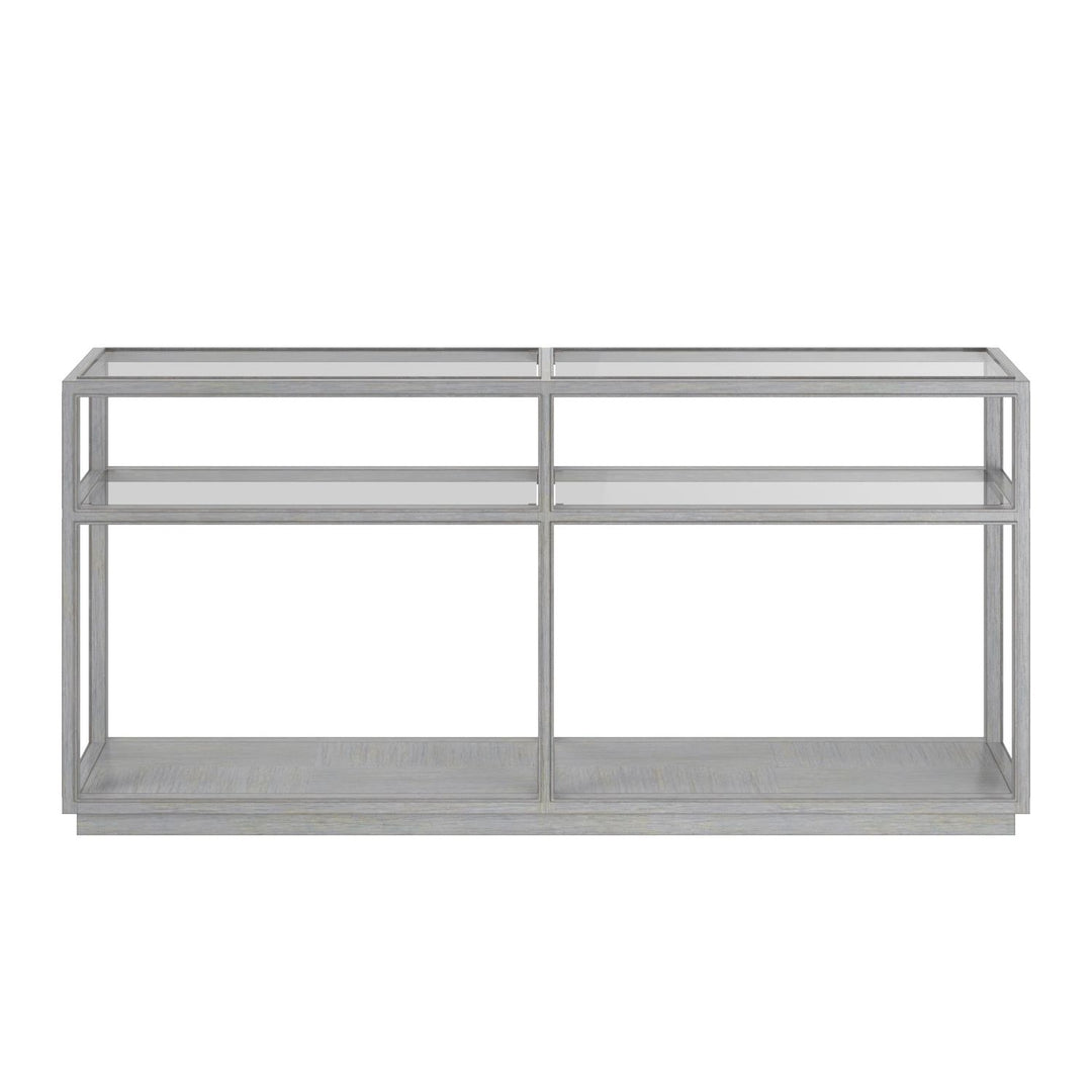 Glaze Console Table Vintage Blue