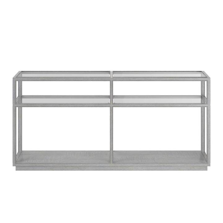 Glaze Console Table Vintage Blue