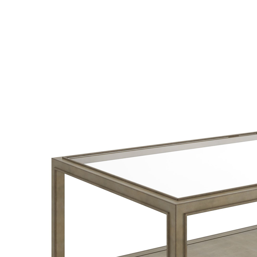 Glaze Rectangular Cocktail Table Quartz
