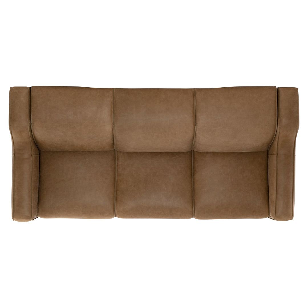 Flynn Leather Power Motion Sofa Recliner