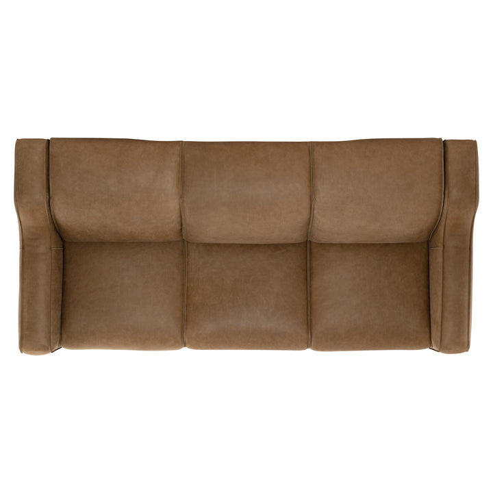 Flynn Leather Power Motion Sofa Recliner