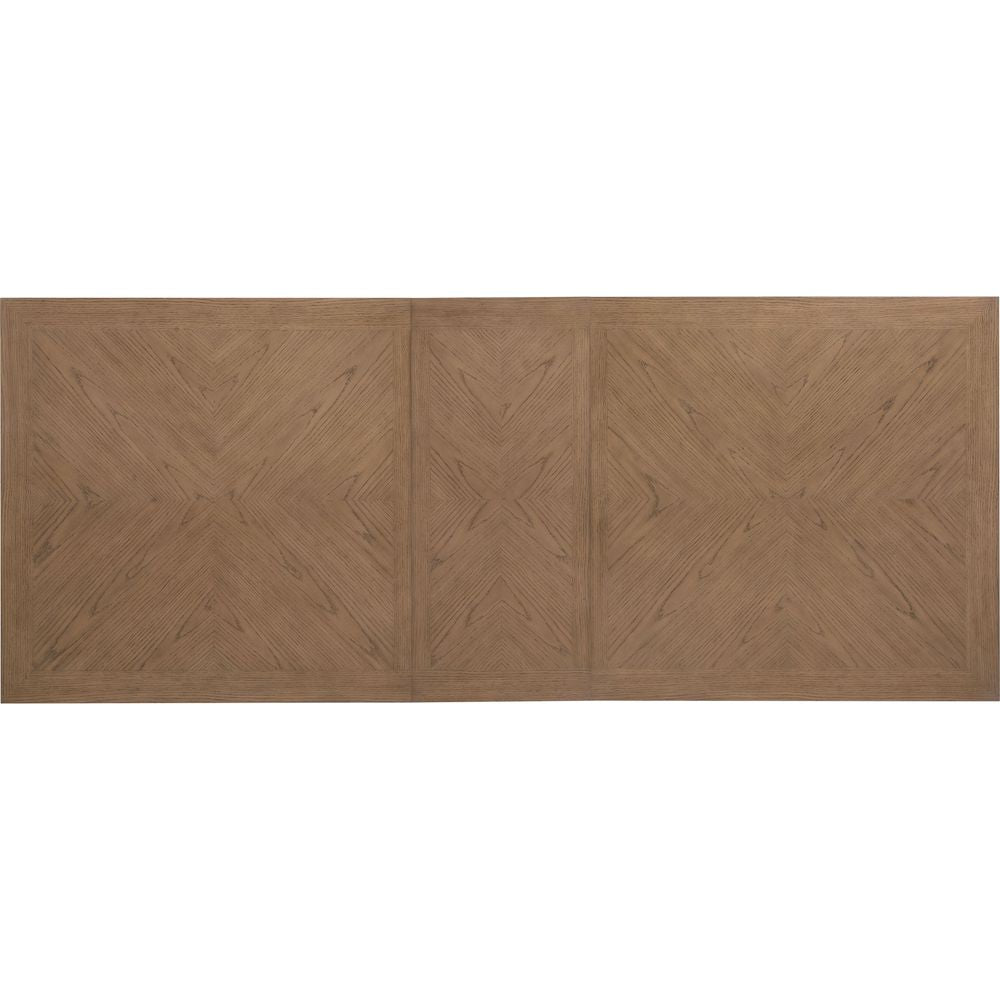 Sonnet Rectangle Dining Table with One 18-inch Leaf - Medium Wood