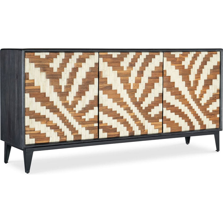 Sideboards & Credenzas Commerce & Market Entwined Credenza - Blacks